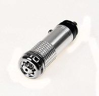 Air Purifier New 12V Mini Auto Car Fresh Air Ionic Purifier Oxygen Bar Ozone Ionizer Cleaner (black) N6
