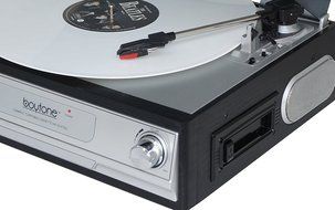 Boytone BT-17TBC Turntable + Cassette Player + Headphone jack N4
