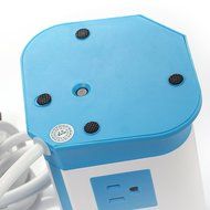 SAFEMORE Smart 8-Outlet with 4-USB Output Power Strip (Blue and White) N15