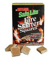 Safe Lite Firestarter Squares, 144-pack
