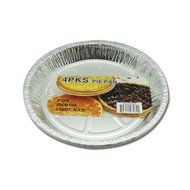 8" Aluminum Foil Pie Pan Set (4 pc) N4