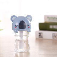 Creative Pet Water Bottle Caps Thouch Mini Humidifier Air Purifiers HOT (Blue(Koala)) N8