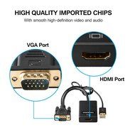 USB HDMI Adapter, VANDESAIL USB 3.0 to HDMI External Video Card Multi Monitor Adapter with Gold Plated for Windows... N69