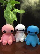 HICBOX &reg; Cute mini car usb aroma diffuser car air purifier humidifier home office (white) N5