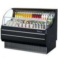 Turbo Air TOM60SBSPA 63&quot; Open Display Merchandiser with Environmental Friendly Refrigeration System Solid Side...