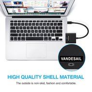USB HDMI Adapter, VANDESAIL USB 3.0 to HDMI External Video Card Multi Monitor Adapter with Gold Plated for Windows... N80