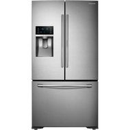 Samsung RF23HTEDBSR 23 Cu. Ft. Capacity ENERGY STAR French Door Refrigerator in Stainless Steel