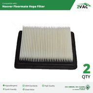 2 Hoover Floormate WASHABLE, REUSABLE HEPA Filters #40112050 By ZVac N2