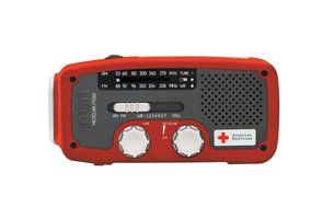 Et&oacute;n American Red Cross ARCFR160WXR Microlink Self-Powered AM/FM/NOAA Weather Radio with Flashlight, Solar Power... N5