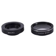 5 in 1 Mobile Phone Lens Kit, [9X Telephoto Telescope] [0.63x Wide Angle] [0.4X Super Wide Angle ] [180&deg; Fisheye... N37