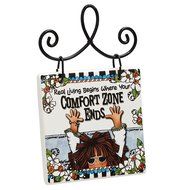 Suzy Toronto ** Comfort Zone Plaque ** 4045334