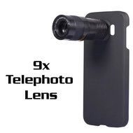 5 in 1 Mobile Phone Lens Kit, [9X Telephoto Telescope] [0.63x Wide Angle] [0.4X Super Wide Angle ] [180&deg; Fisheye... N44