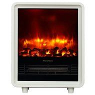 PuraFlame Octavia White 12 inch Portable electric Heater, Eco freindly, 1500W N18