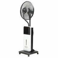 CoolZone by Sunheat CZ500 Misting Fan Ultrasonic Dry Misting Fan in White with Bluetooth Technology N3