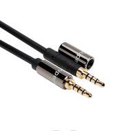 Supertech 3.5mm Stereo Audio Premium Case Cable Compatible for iPhone, Samsung Galaxy iPad ,iPod, Smartphones,... N6