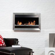 Bio Blaze BB-SQS2 Square Wall Mount Fire Place, Small N3
