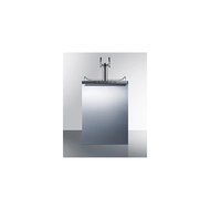 Summit SBC635MBISSHHTWIN Built-in Commercial Beer Dispenser, Auto Defrost with Digital Thermostat, Dual Tap System...