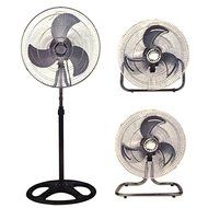 Unique Imports 18-inch Floor-stand Mount Shop/Commericial High-velocity Osscillating Industrial Fan (2-year Warranty)