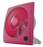 FORCE MANNER 15727-PINK 7&quot; 2 Speed Pink Electric Fan