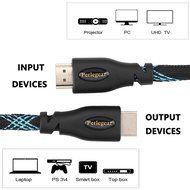PerleGear 4K High-Speed HDMI HDTV Cable - 6 Feet , Supports Ethernet, 3D, 4K and Audio Return N12
