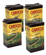 Cafe Caboclo 500g | Torrado e Mo&iacute;do | Roast and Ground Coffee 17.60oz (PACK OF 4) |GLUTEN FREE|