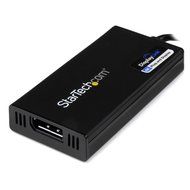 StarTech.com Slim USB 3.0 to DisplayPort Adapter - External Video Card for Multi-monitor DP - 2560x1600 and 1080p N9