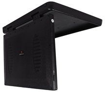 Rockville RVM18FD-BK 18&quot; TFT Black Flip Down Car Monitor w/ USB/SD/Video Games N108