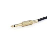 InstallerParts 25 Ft XLR 3P Female to 1/4" Mono Microphone Cable -- Professional Series -- Stage, DJ, Pro, Studio... N5