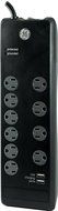 GE 14096 Surge Protector, 10 Outlet 2 USB N3