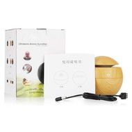 ColourStone Wood Grain 130ml Vase Version Ultrasonic Essential Aromatherapy Oil Diffuser Humidifier with Adjustable... N3