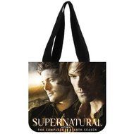 ARTSWOW Supernatural Shoulder Bag Custom Lady Travel Bag Canvas Reusable Tote Bag (2 Sides)