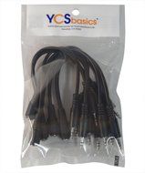 YCS Basics 3.5mm Splitter Cable 1 Female / 2 Male (Not for mixing or combining audio sources) N2