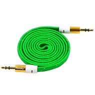 Pack of 4, 3.2 Ft 3.5mm Audio Cable Male to Male, Honsky Universal Durable Braided Colorful Noodle Flat Gold Plated... N17