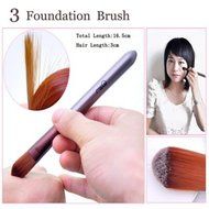 ShungHO MSQ Brand 6pcs Makeup Brushes Set, Coffee Makeup Brushes Cosmetic Tool Kits Set With Bag N4