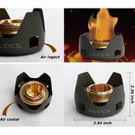 Tougs Fire Starters for Fireplace,Camping Alcohol Stove New Mini Set Stove for Outdoor Camping/Hiking N6