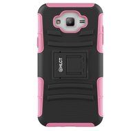 Galaxy J7 Case, HLCT Rugged Shock Proof Dual-Layer PC and Soft Silicone Case With Built-In Kickstand for Samsung... N19