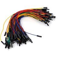 100PCS 20CM M/F Breadboard Jumper Wires Cables Kit,1 Pin Plug Male to Female N4