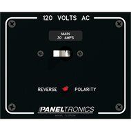 PANELTRONICS 9982316B / Paneltronics Standard Panel AC Main Double Pole w/30Amp CB &amp; Reverse...
