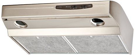 Broan QS130SS Allure Range Hood, Stainless Steel, 30-inch
