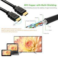 FarSail Gold Plated HDMI Adapter Combo With High Speed HDMI Cable (16.5FT/5M) N3