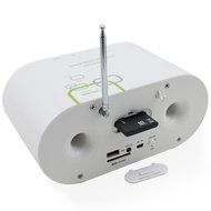 Taotuo USB Stereo MP3 Player Boombox Remote Control FM Radio SD Card MMC Sound Speaker N2
