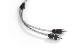 JL Audio XD-CLRAIC2-12 2-Channel Twisted-Pair Audio Interconnect Cable with Molded Connectors, 12-Feet