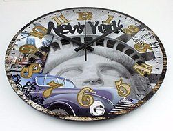 Fashion living room large decorative wall clock modern design absolutely silent home watch wall 3d N2