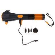 Dr. Queen ALL IN ONE Waterproof Emergency Rechargeable LED lights, Window Breaker, Seatbelt Cutter, Compass, USB...