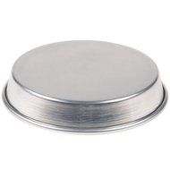 American Metalcraft HA90671.5 6" x 1 1/2" Heavy Weight Aluminum Tapered / Nesting Pizza Pan N2
