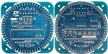 51 Rotating LED Unassembled Electronic Clock Kit DIY Hobby Electronic Kit for Challenge Learning Skill, IQ Development... N2