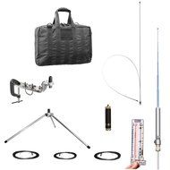 Super Antenna MP1DXTR80 HF SuperWhip Tripod All Band 80m MP1 Antenna with Clamp Mount and Go Bag ham radio amateur N2