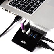 Winten WT-U3H04A-BK 4 Port 3.0 USB Hub , 5V/4A 20W AC Power Adapter SuperSpeed Hub with 20W Power Adapter ,Maximum... N3