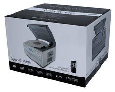 Boytone BT-21DJWT-C, Limited Edition 3 Speed Turntable Ability to convert vinyl record, CD, Cassette, AM/FM Radio... N5