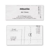I-clean 12pcs FJM Vacuum Bags Replace for Miele AirClean 3D Efficiency Dust Bag, with 4 Filters N6